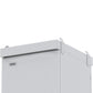 Cyclone Cyclone 36U Cabinet, 32" Depth, 6" Plinth, Quad AC Outlet, Thermal Blanket, Front/Rear Padlock Door, IP54, Powder Coated Galvanized Steel