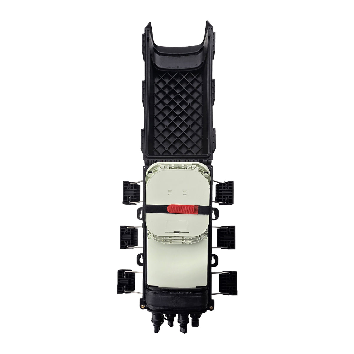 CYG-FSE60-4OPT-NS Inside Cyclone Fiber Splice Enclosure