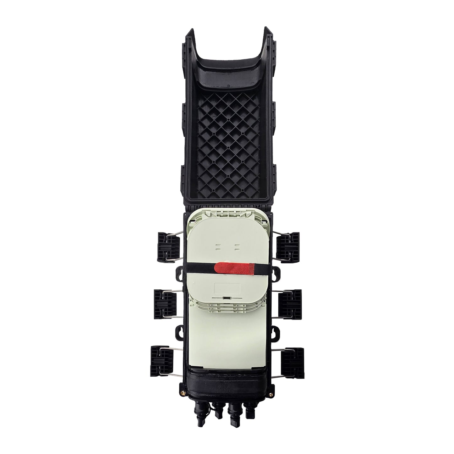 CYG-FSE60-4OPT-NS Inside Cyclone Fiber Splice Enclosure