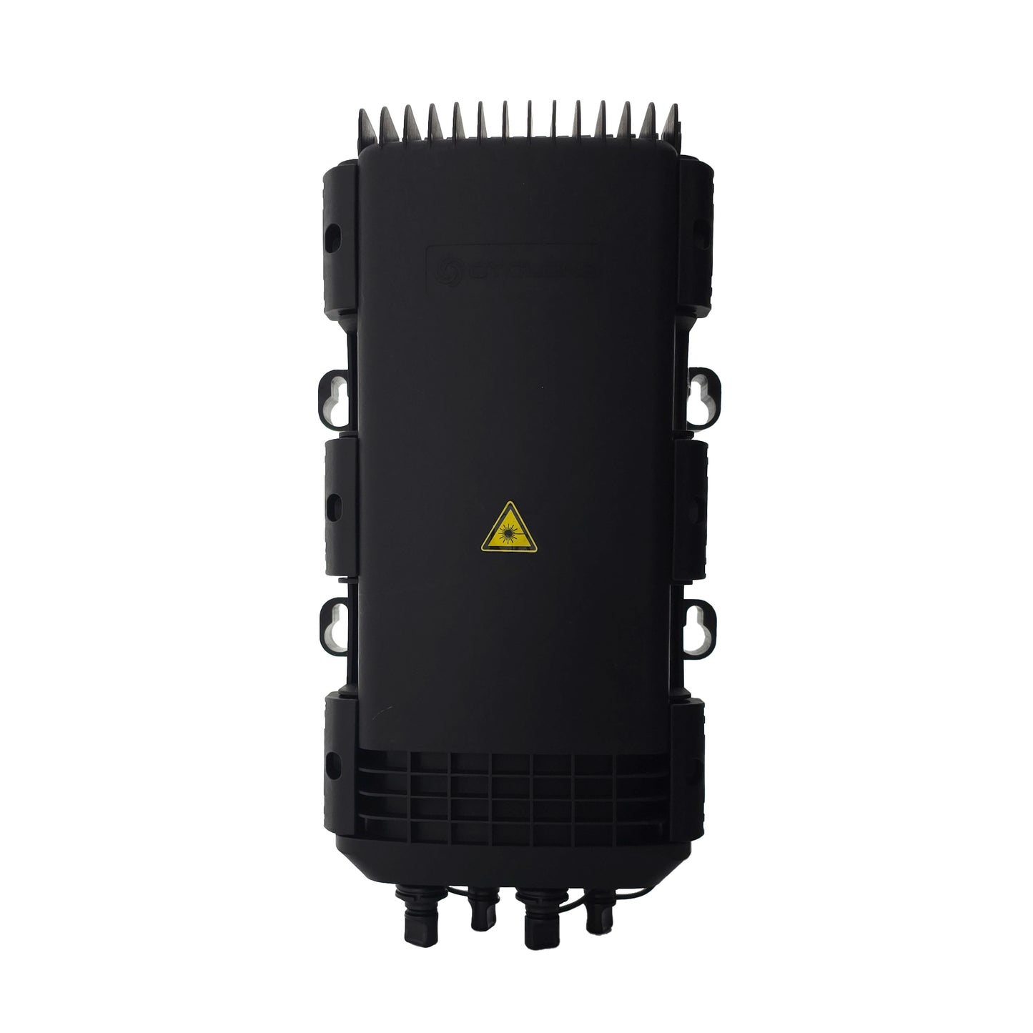 Cyclone Fiber Splice Enclosure, 6x PLC, 1x4 Splitter